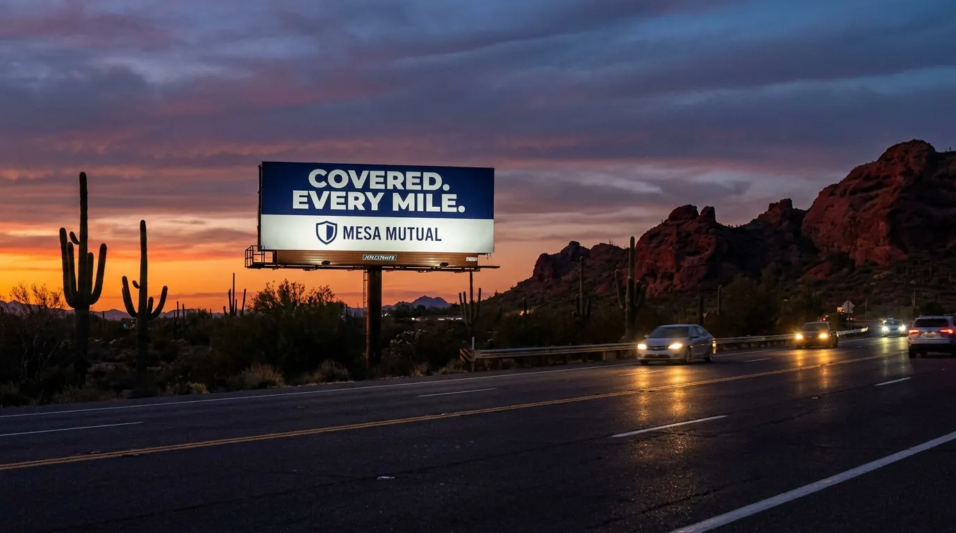 Regional roadside signage